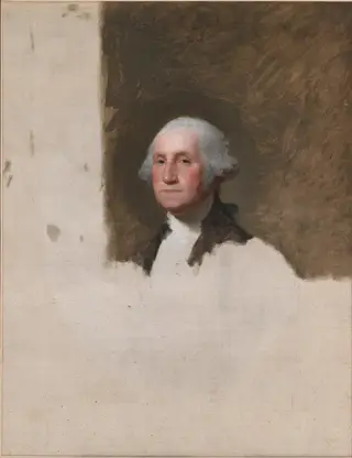 Athenaeum Portrait, by Gilbert Stuart, oil, 1798