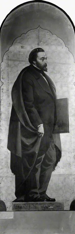 Owen Jones (1809–1874) (design for a mosaic in the Victoria and Albert Museum), detail