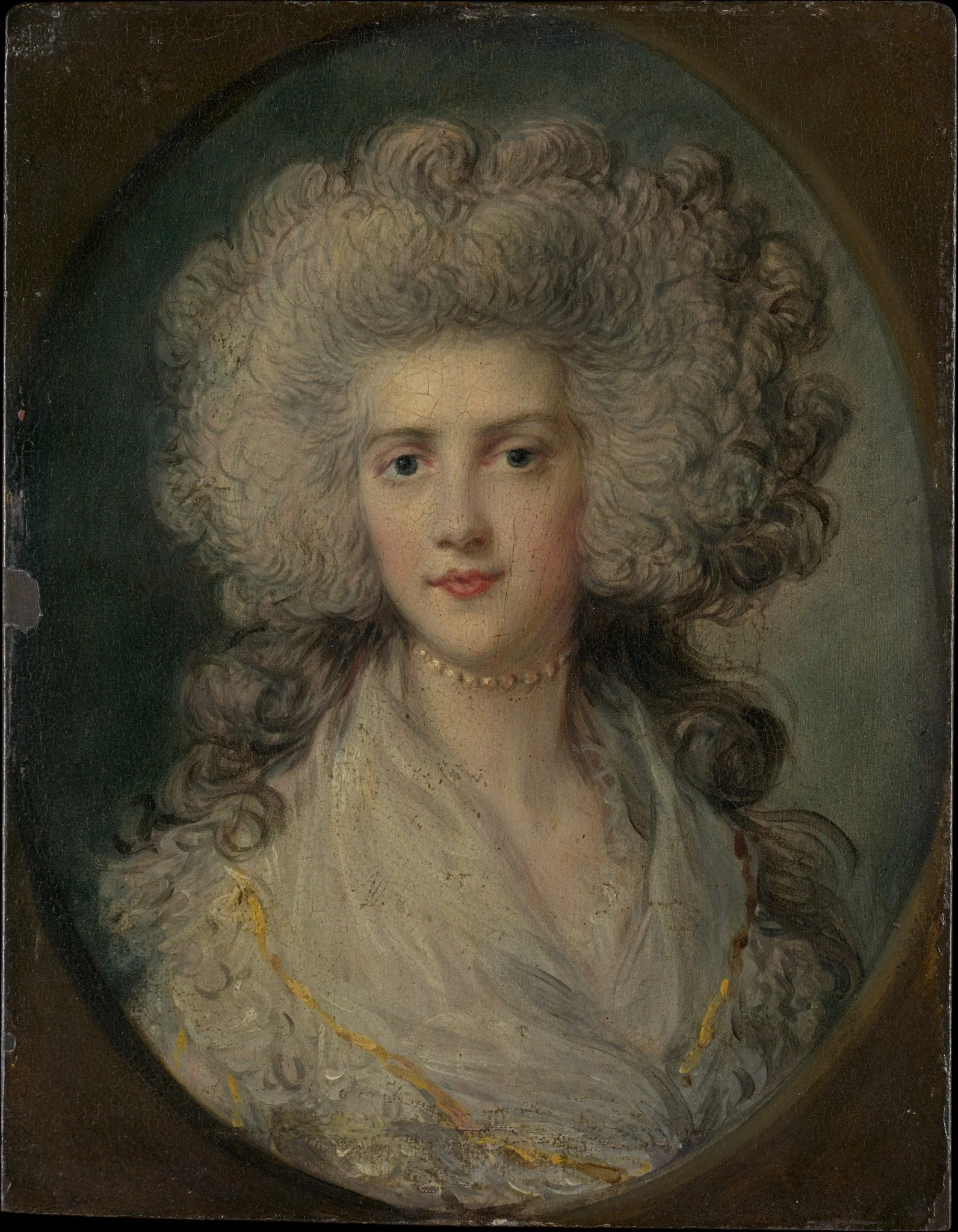 Mrs. John Puget (Catherine Hawkins), detail