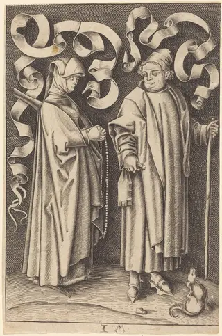 The Churchgoers, by William Young Ottley, ink, 1804