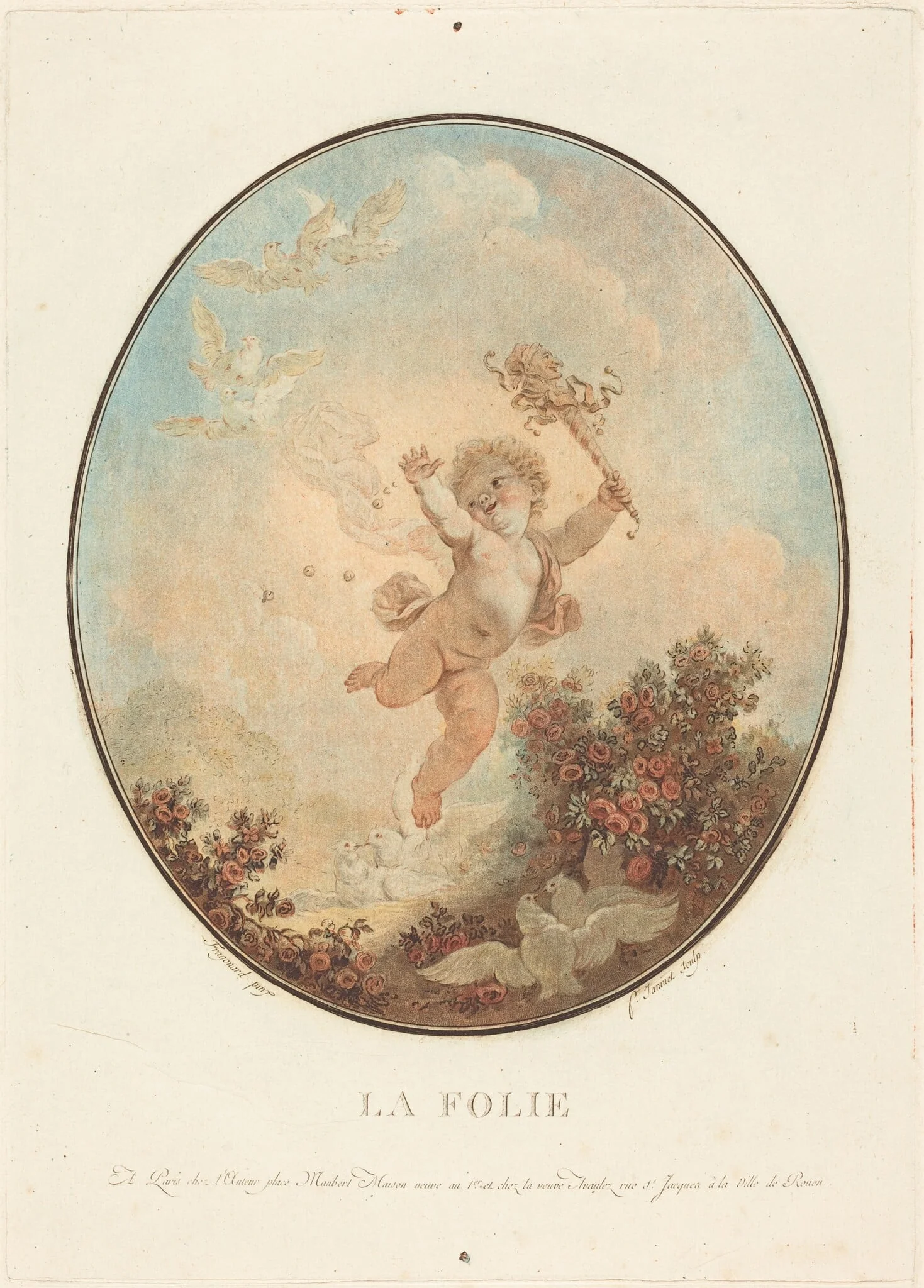 La folie, detail