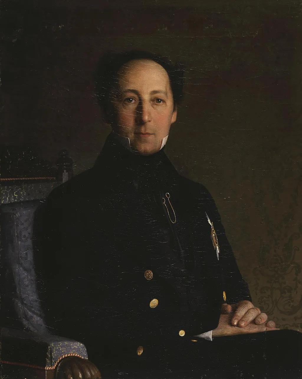Fyodor Pryanishnikov, by Sergey Zaryanko, oil, 1844