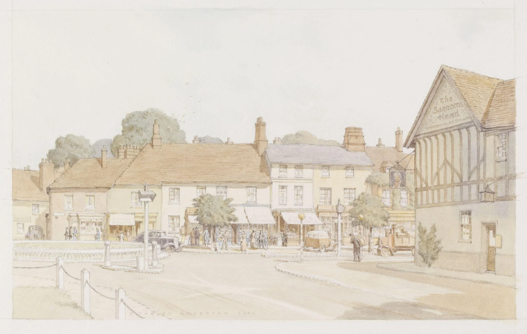 Beaconsfield, detail