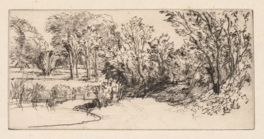 The Little Longparish, detail
