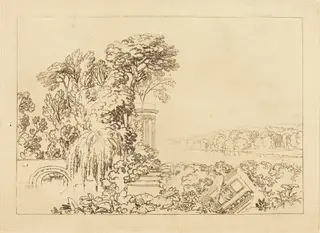 Isis, by Joseph Mallord William Turner, ink, 1819