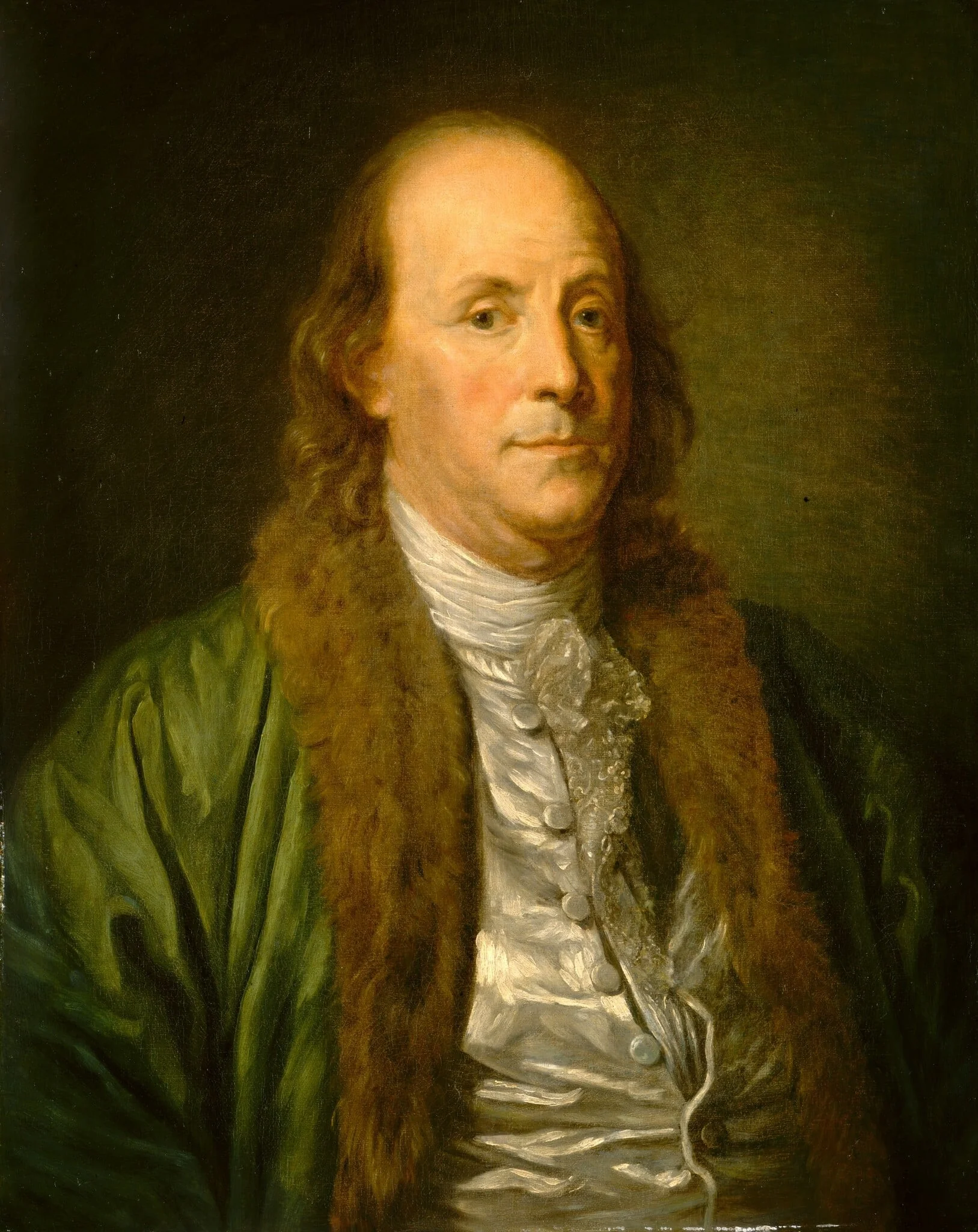 Benjamin Franklin, detail