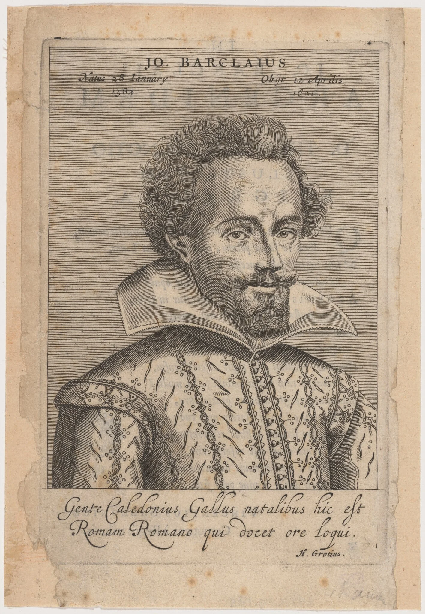 John Barclay, detail