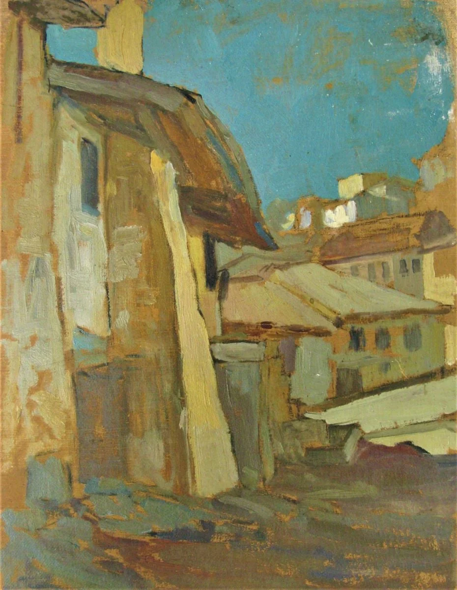 Peisaj citadin, detail