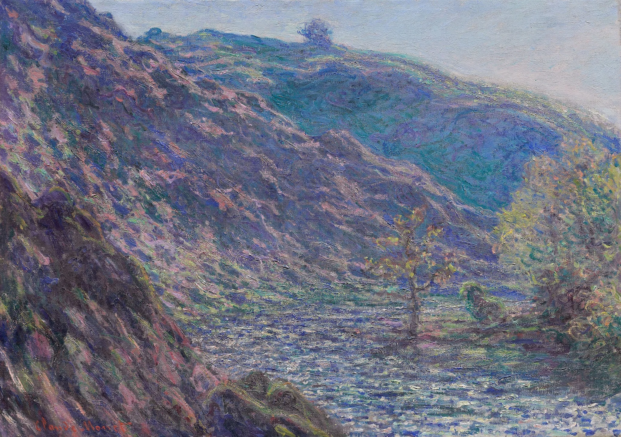 The Petite Creuse River, detail