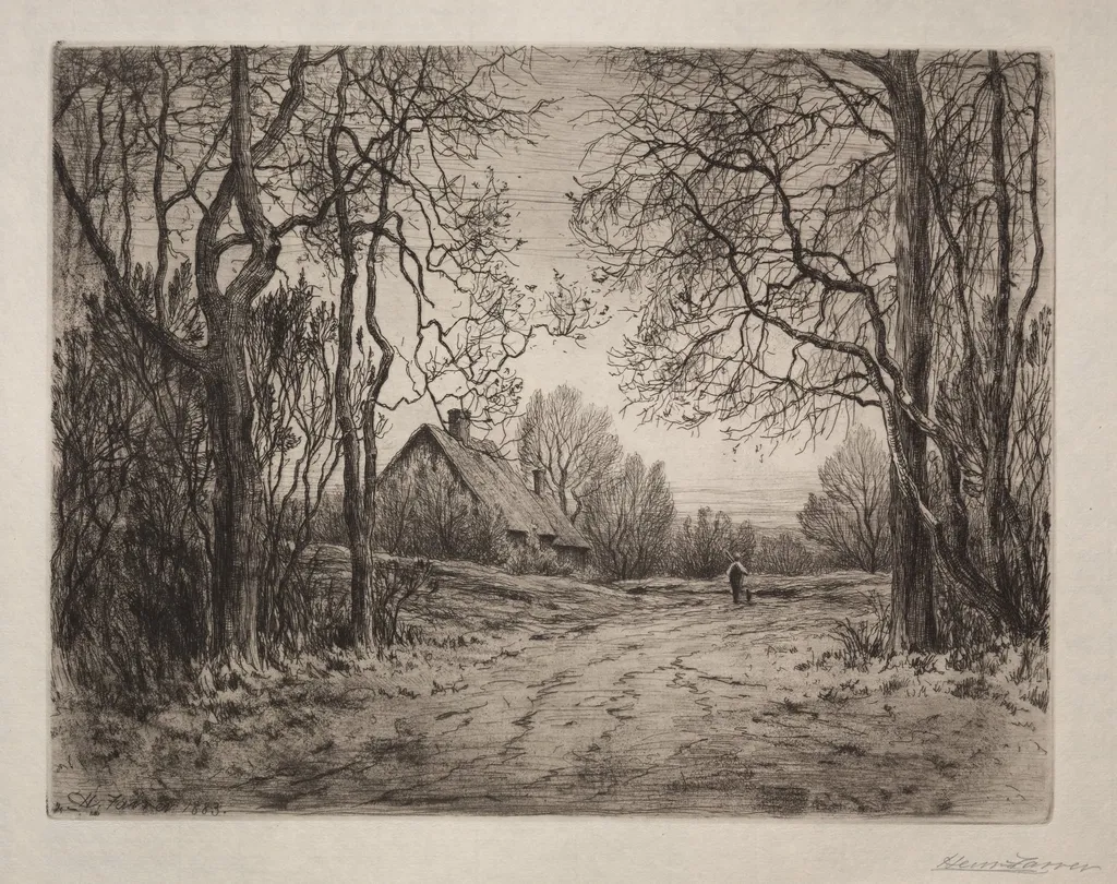 Winter Evening, by Henry Farrer, 1883