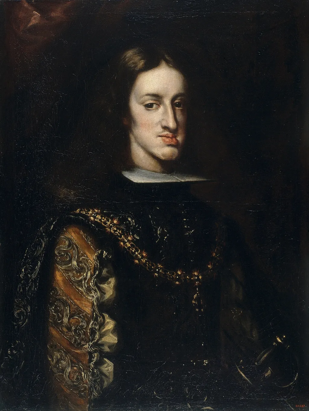 Portrait of Charles II, by Claudio Coello, oil, 1690