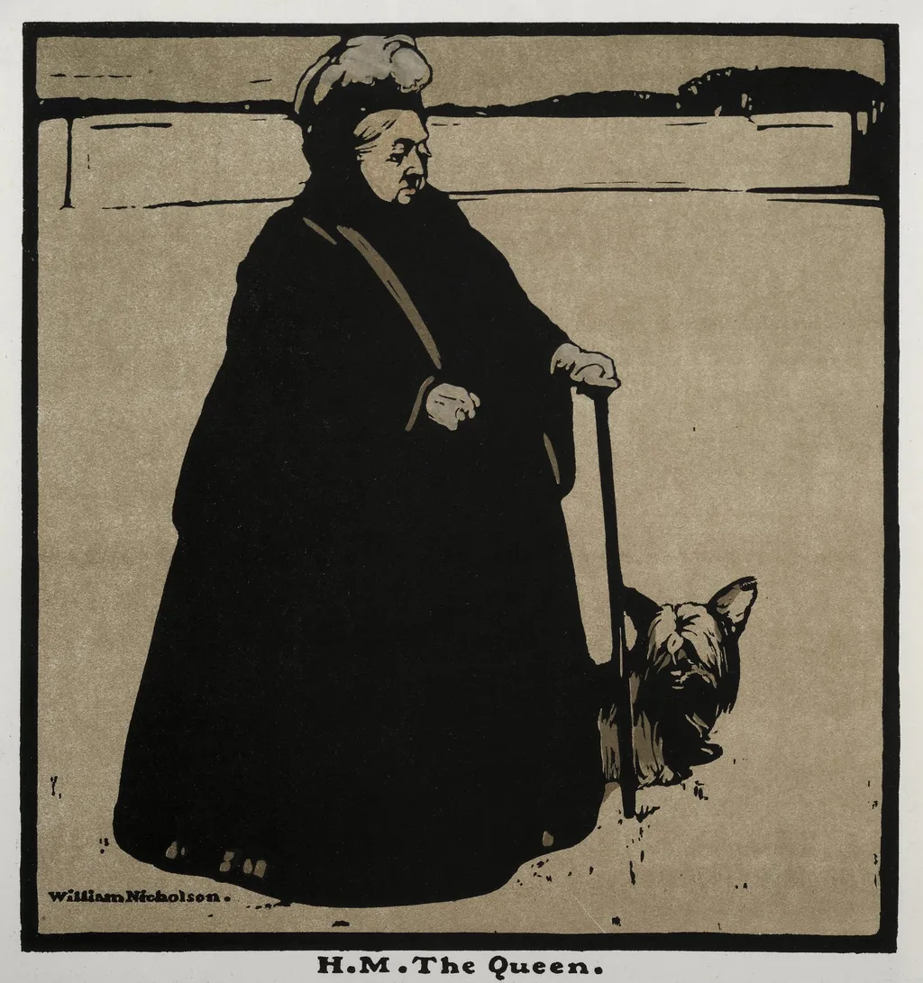 Twelve Portraits:  H. M. the Queen, by William Nicholson, 1897