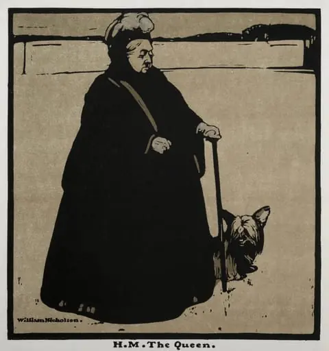 Twelve Portraits:  H. M. the Queen, by William Nicholson, 1897
