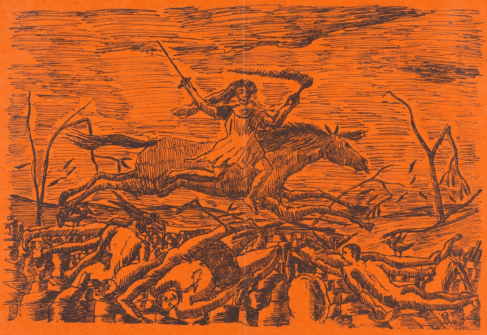 La Guerre (The War), detail