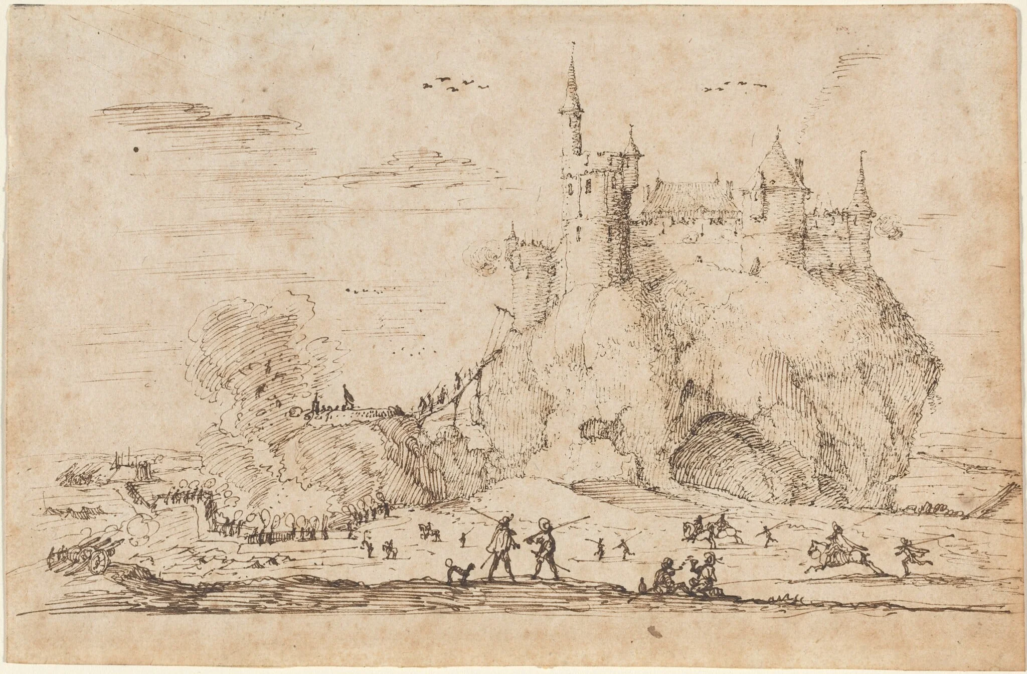 Castle under Siege, detail