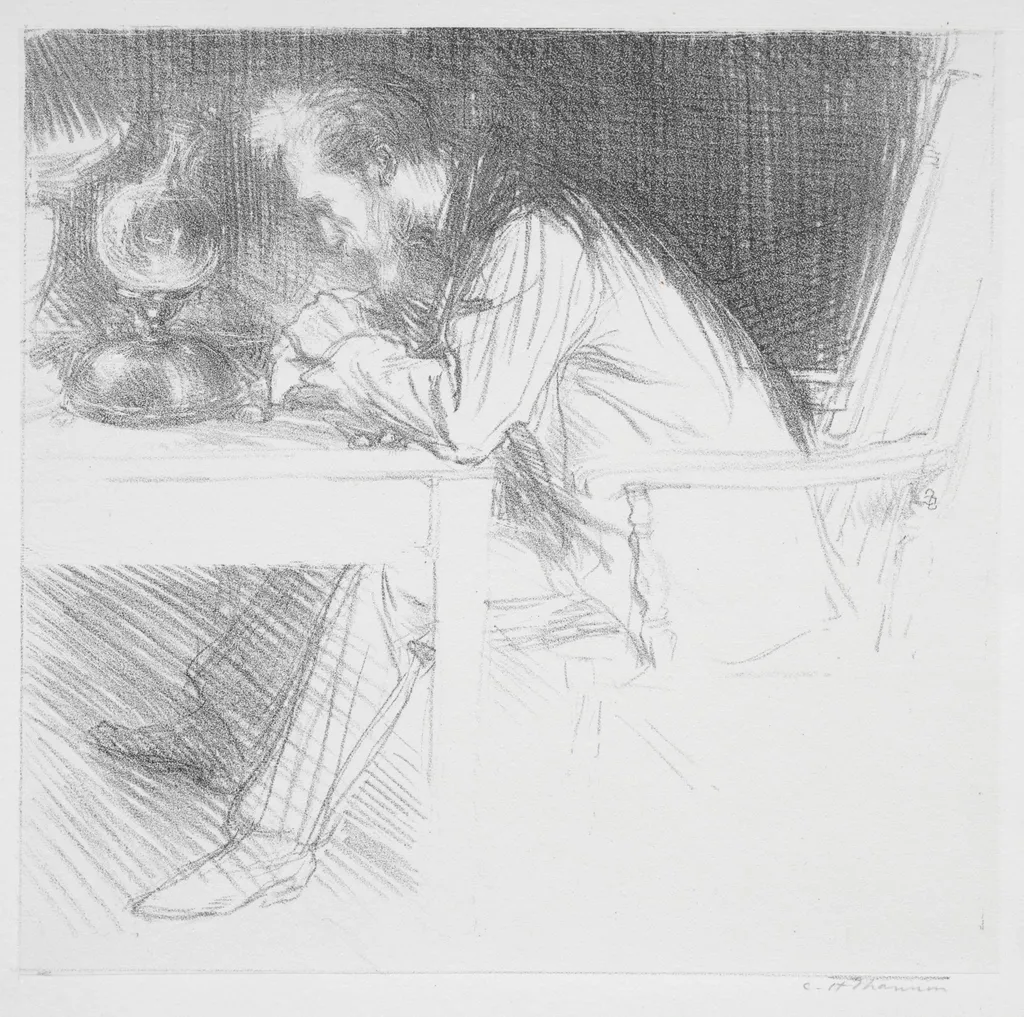 Charles Ricketts, by Charles Hasslewood Shannon, 1894