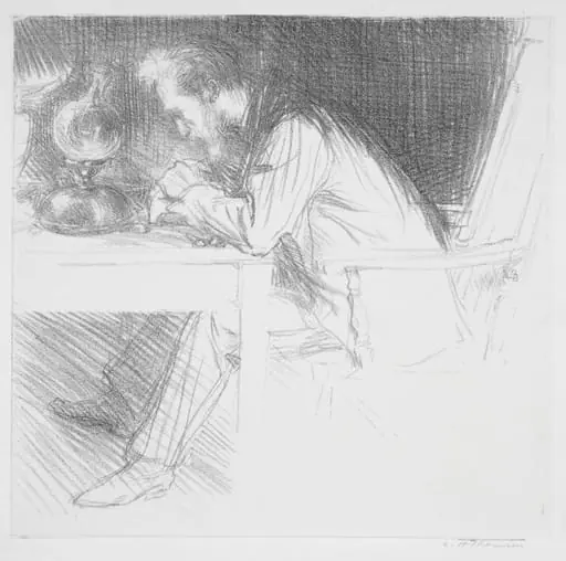 Charles Ricketts, by Charles Hasslewood Shannon, 1894