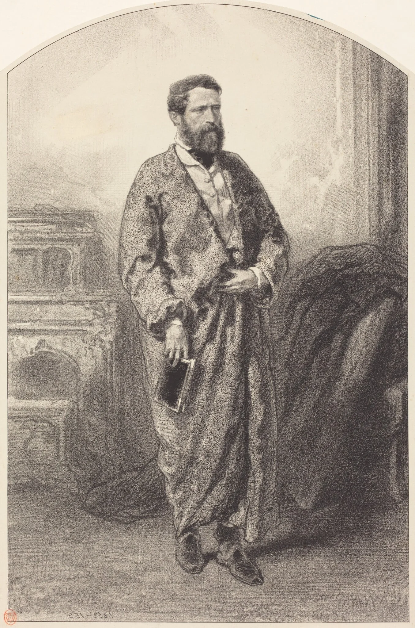Alexander Gabriel Descamps, detail
