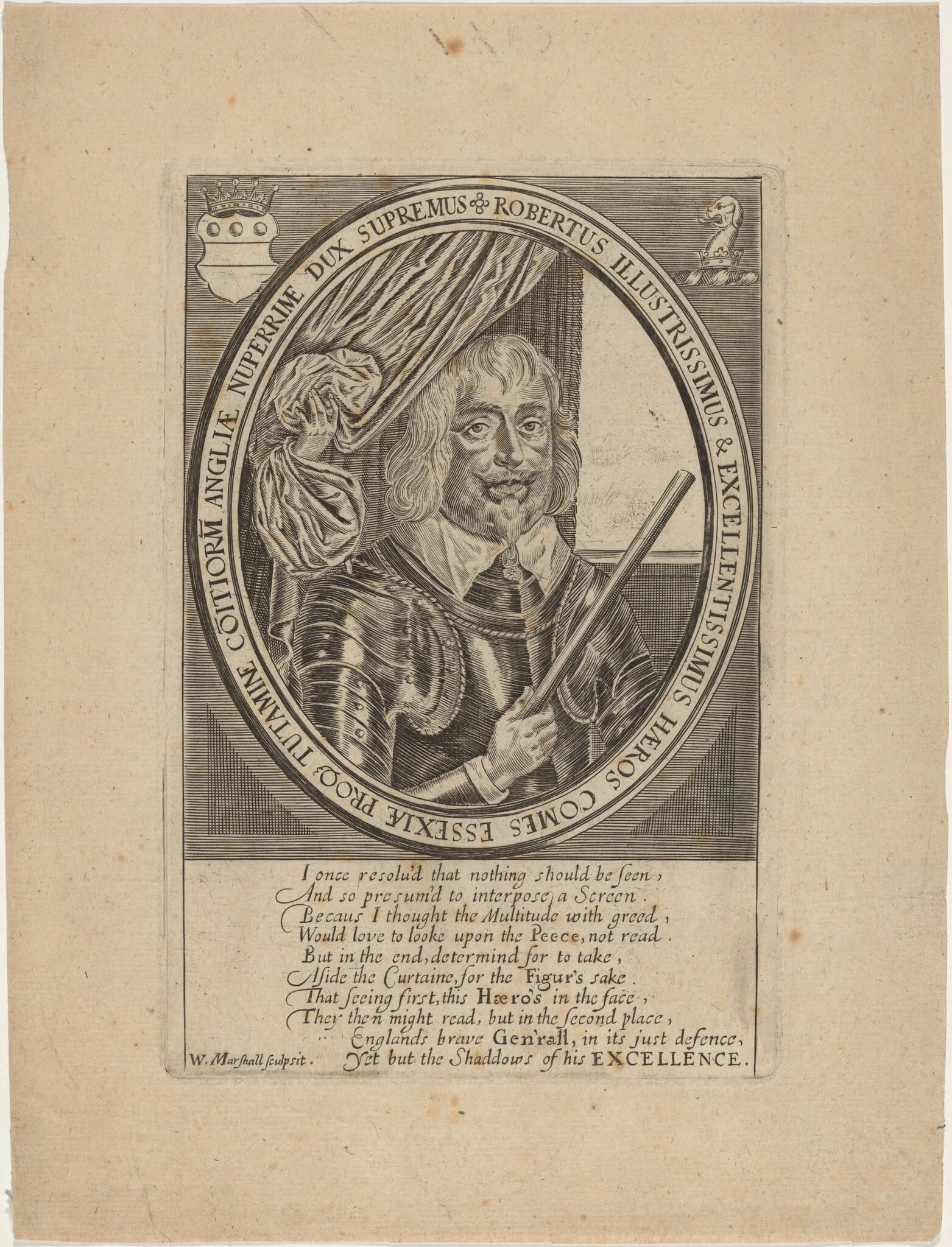 Robert Devereux, Third Earl of Essex, detail