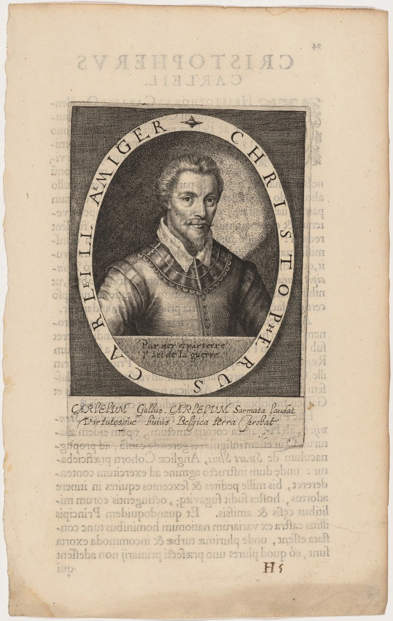 Christopher Carleill, detail
