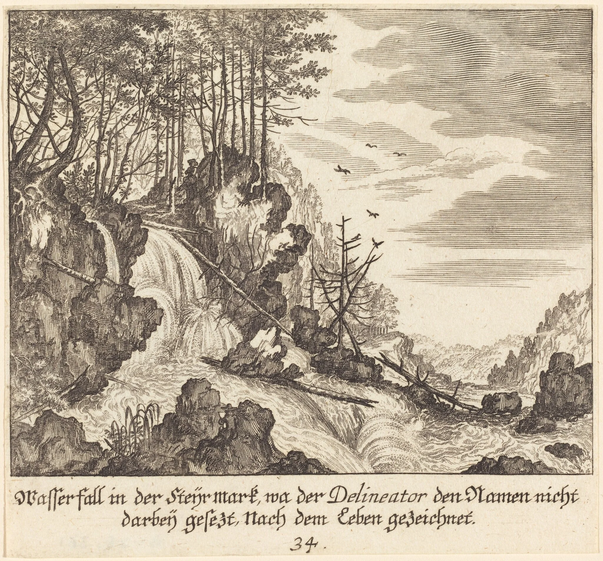 Waterfall, detail