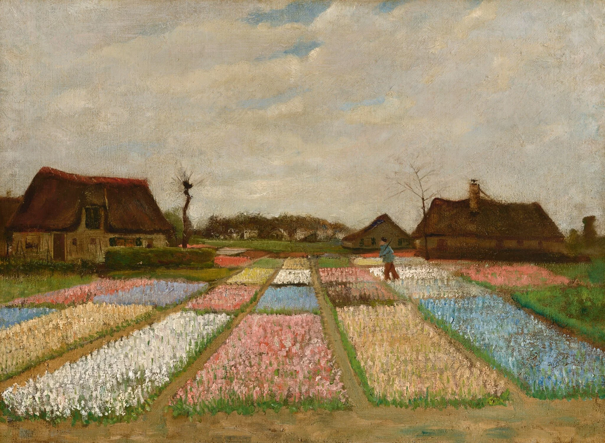 Flower Beds in Holland, detail