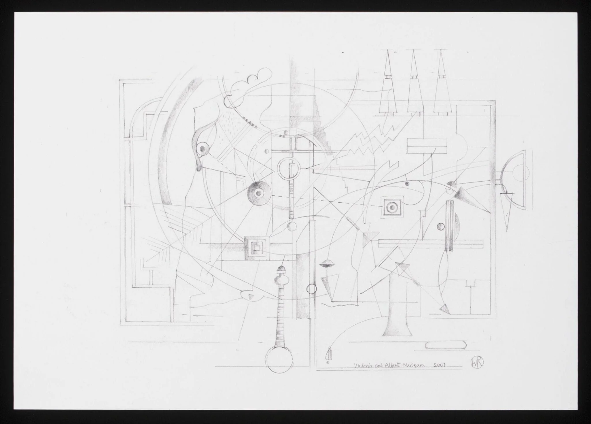 Contribution to V&A's 150th anniversary album, detail