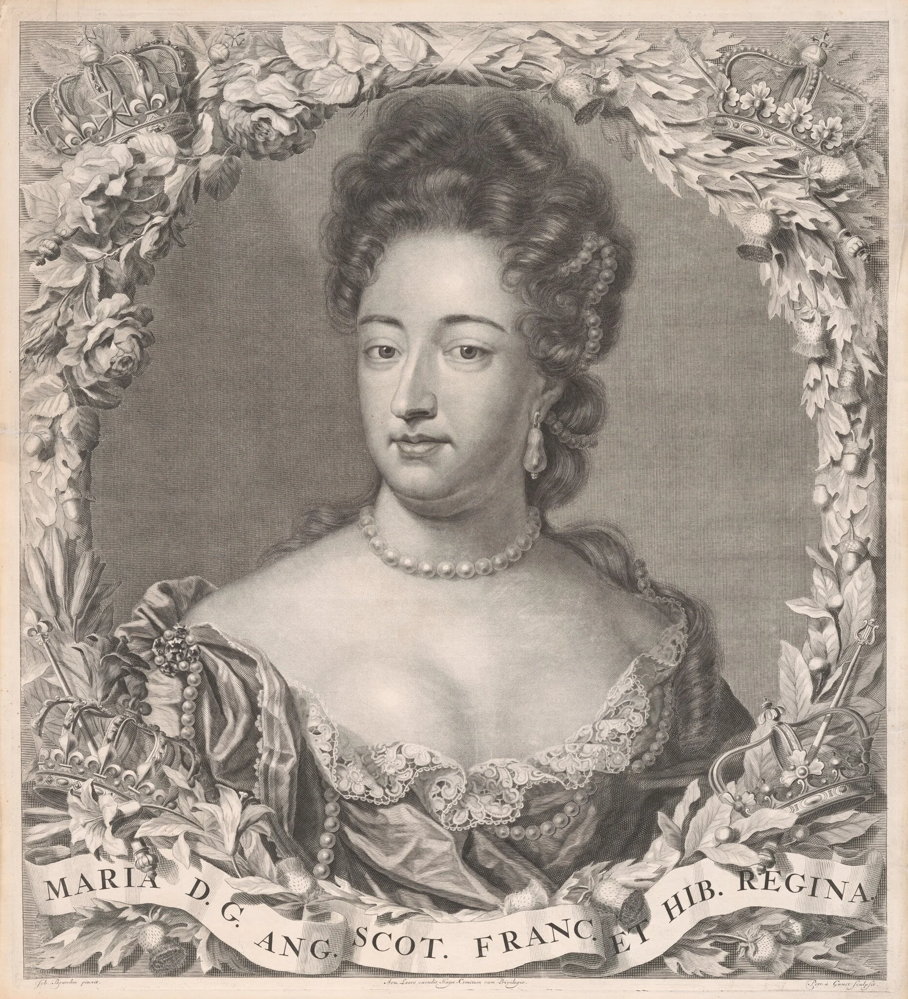 Queen Mary II, detail