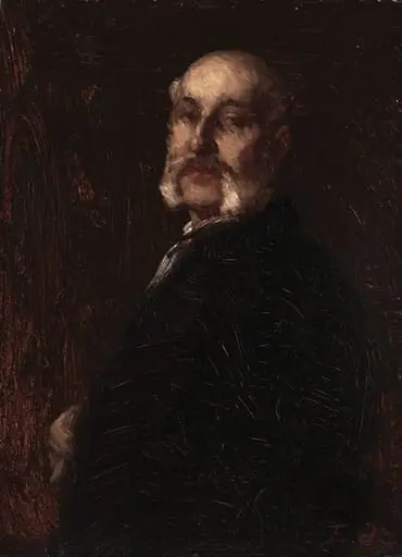 Portrait of Franklin H. Delano, by Eastman Johnson, unspecified, 1881