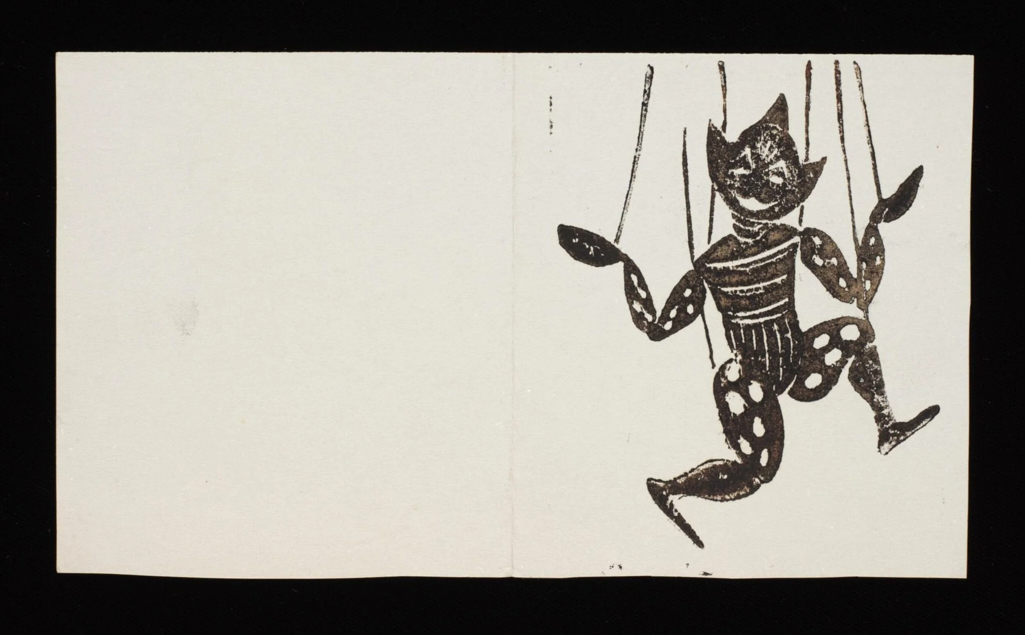 George Speaight Punch & Judy Collection, detail