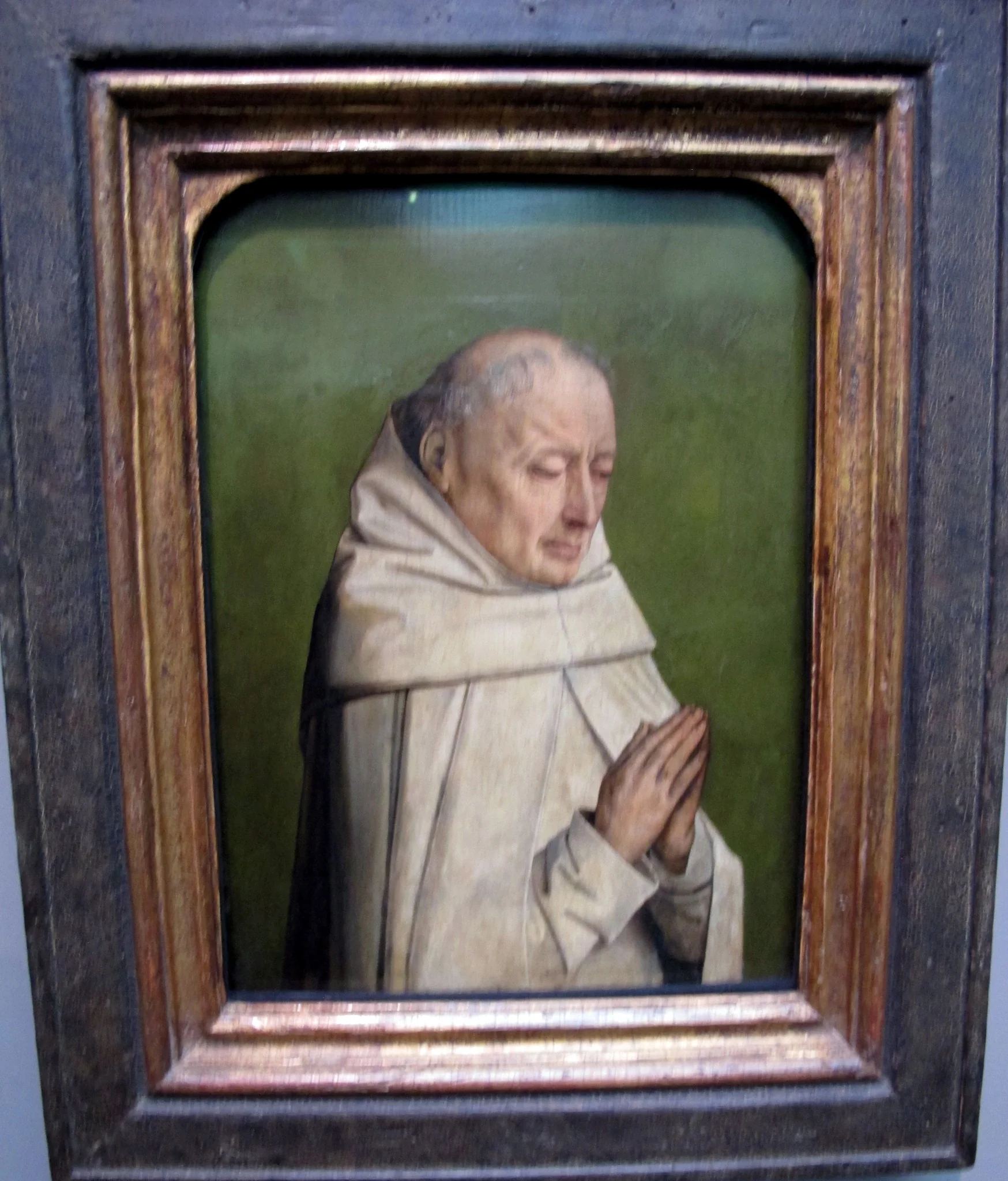 Portrait of a Monk, detail