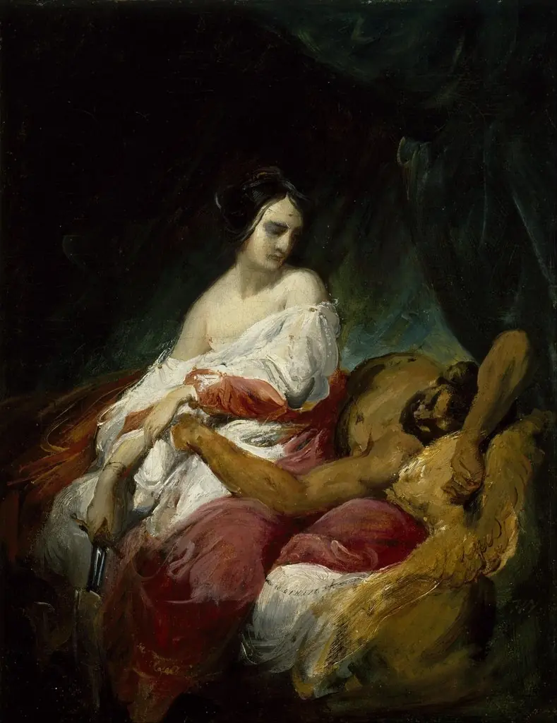 Judith and Holofernes, by Horace Vernet, oil, 1828