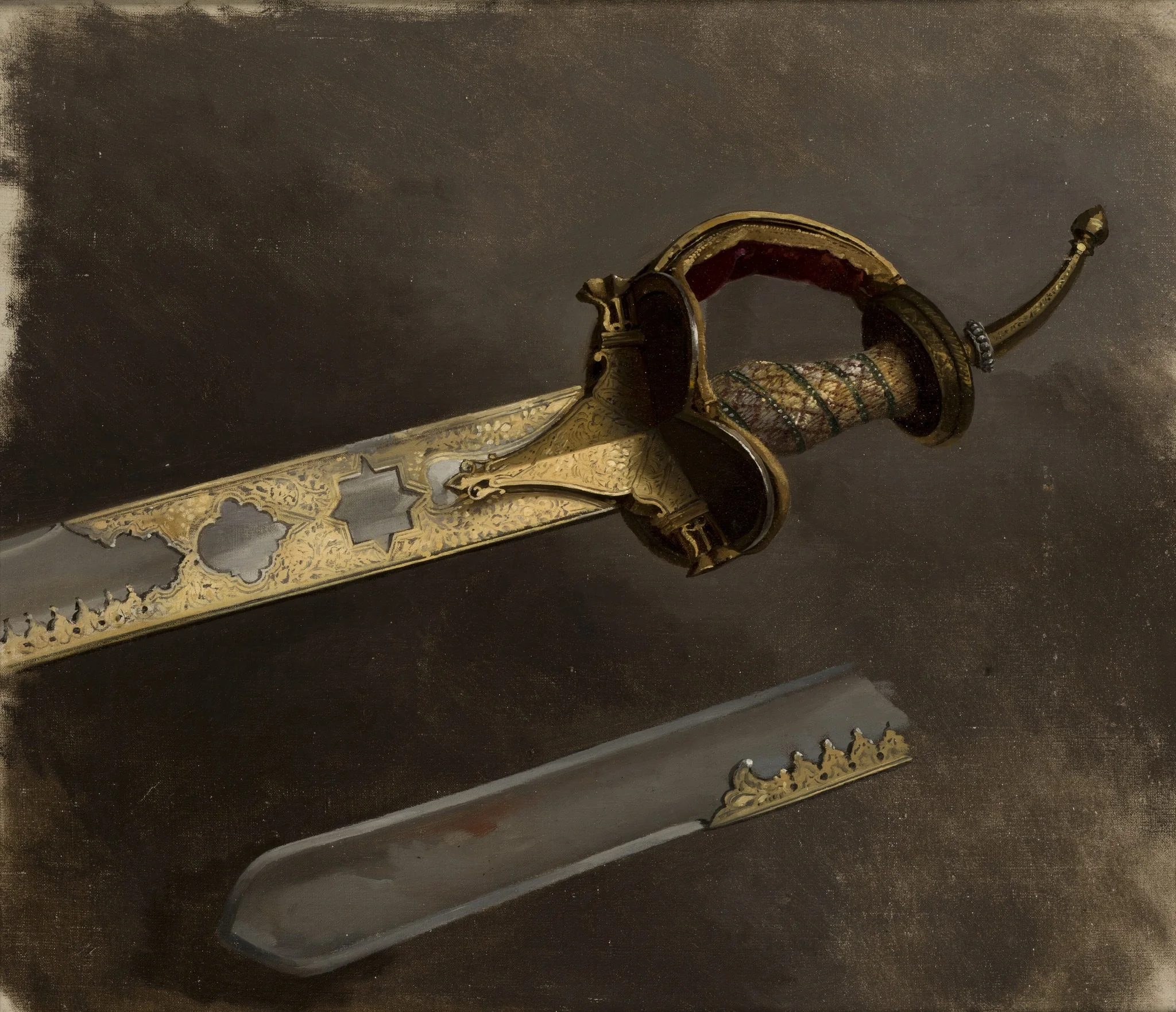 Study of a Sabre, detail