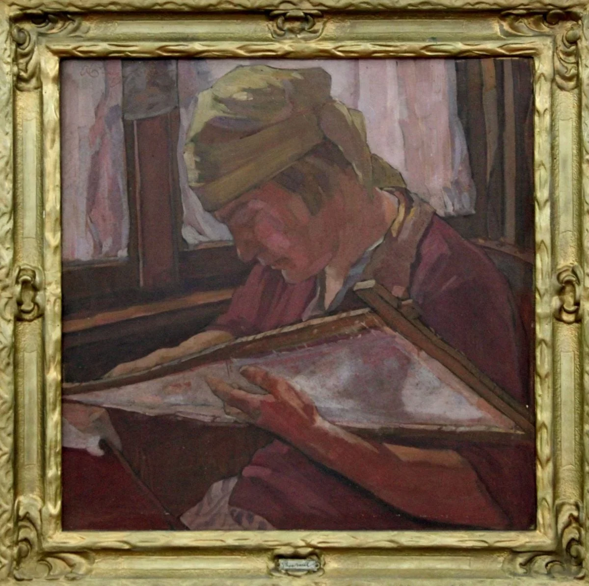 Portretul soției, detail