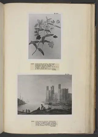 Carnarvon Castle, by Ambroise Louis Garneray, watercolor, 1810