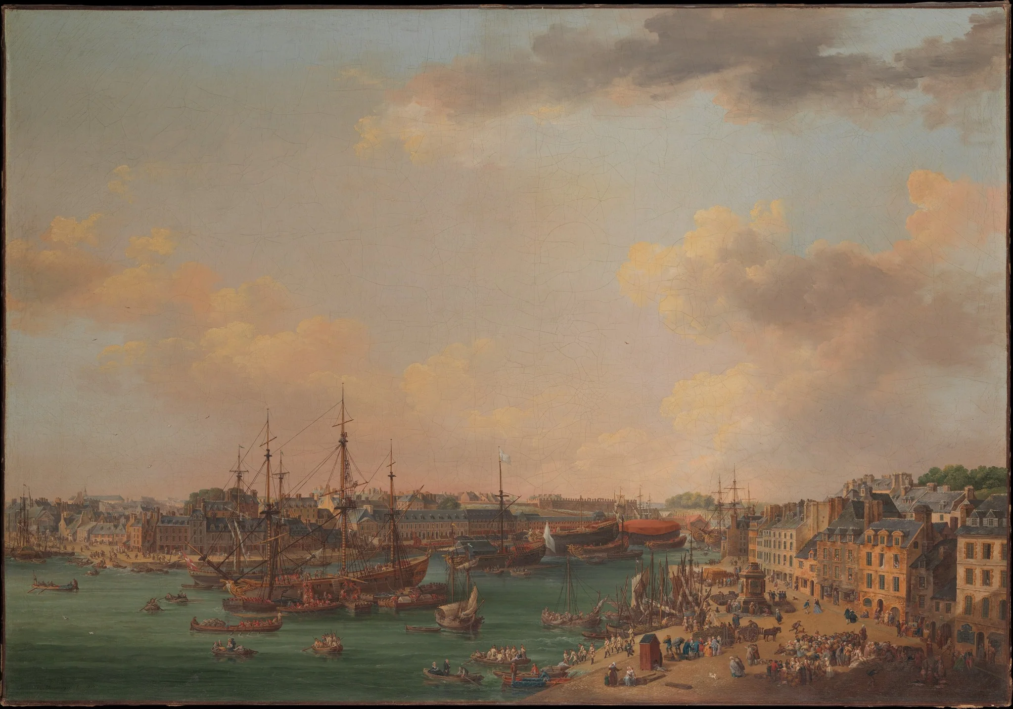 The Outer Harbor of Brest, detail