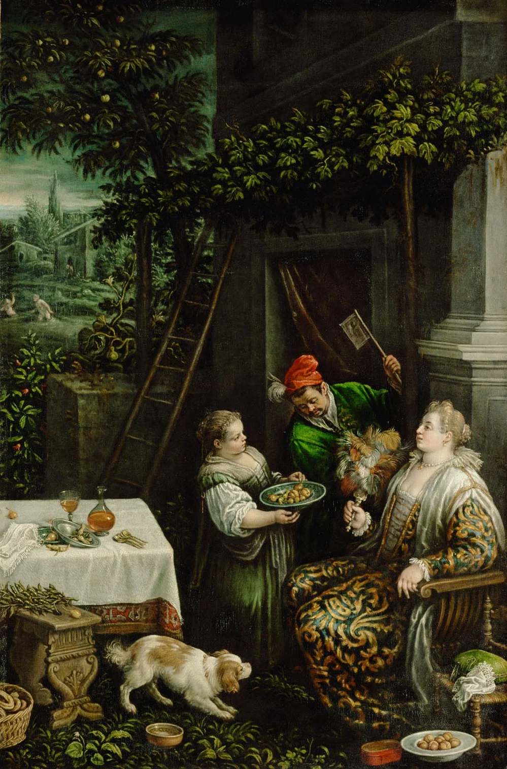 Sommer (Juli), detail