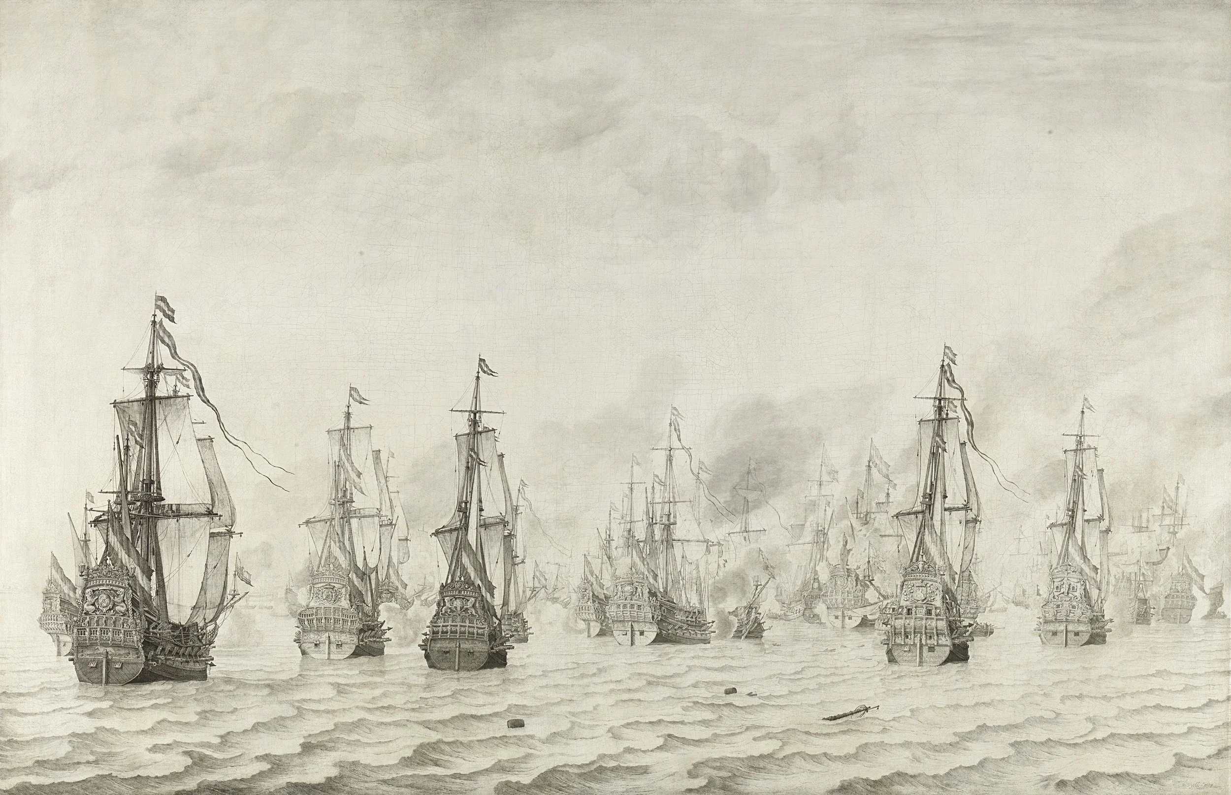 The Battle of Dunkirk, detail