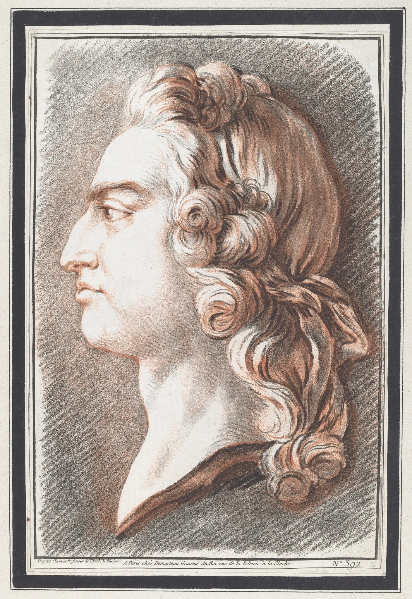 Louis XV, detail