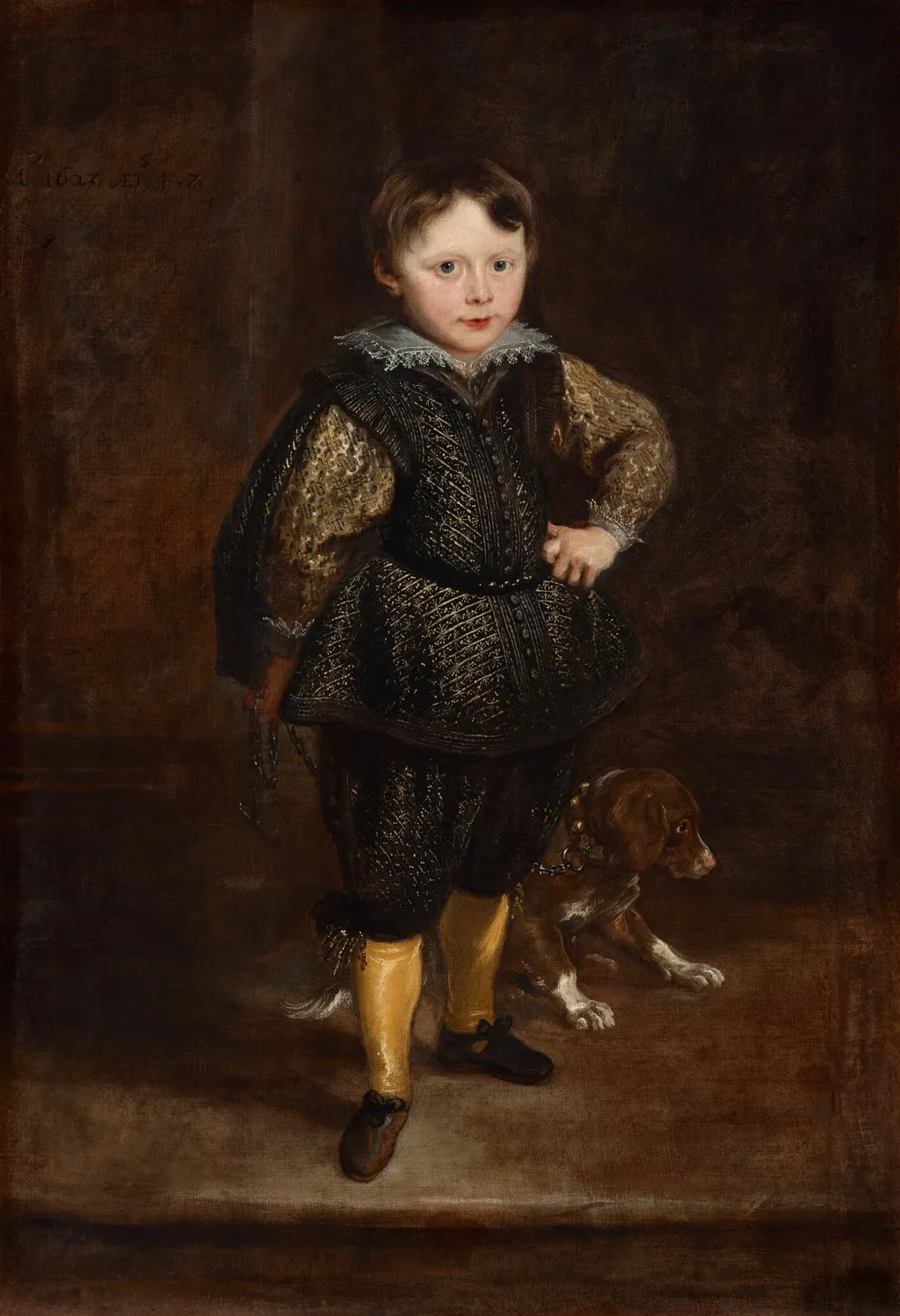 Filippo Cattaneo, by Anthony van Dyck, oil, 1623