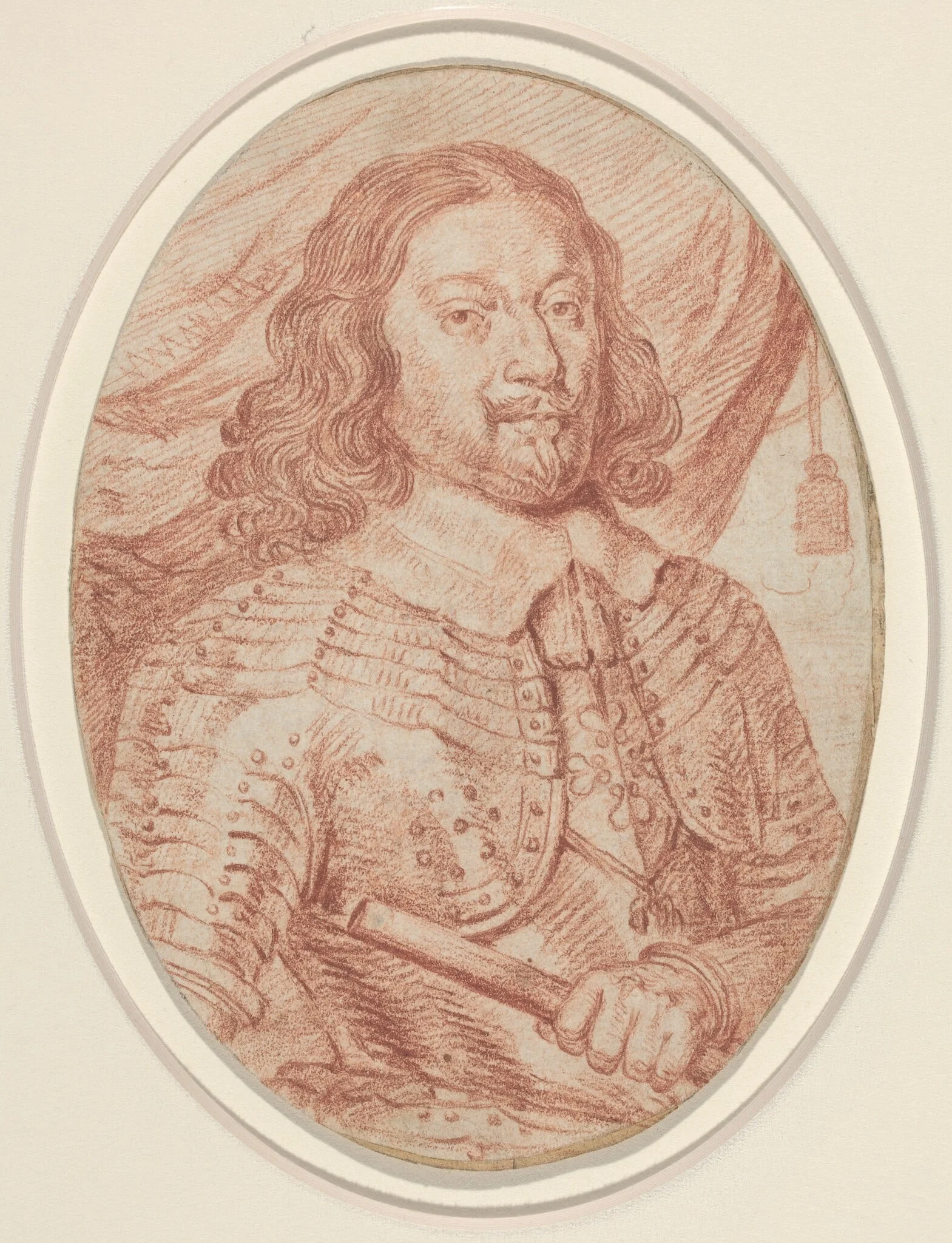 Portrait of a French General, detail