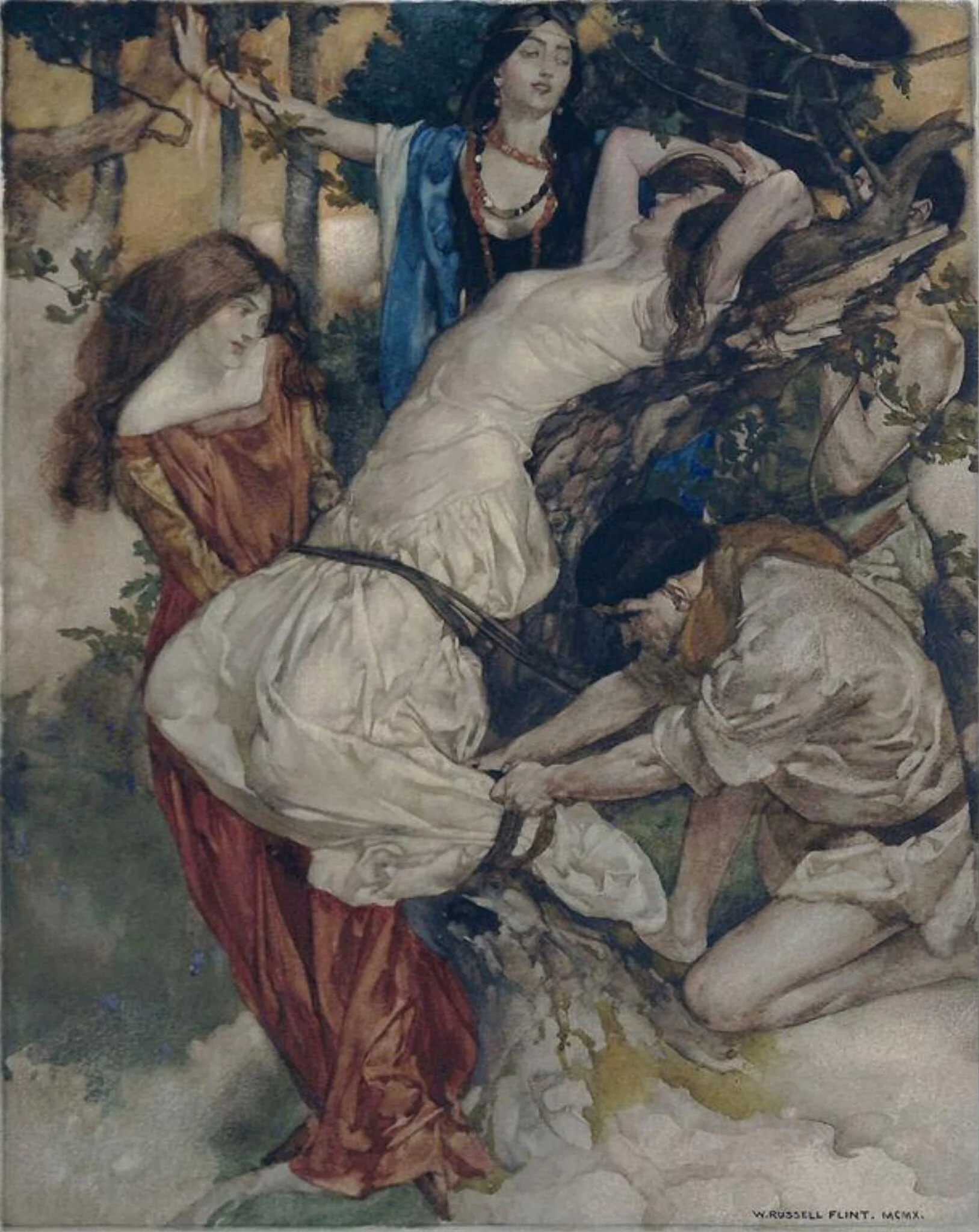 Dame Bragwaine, detail