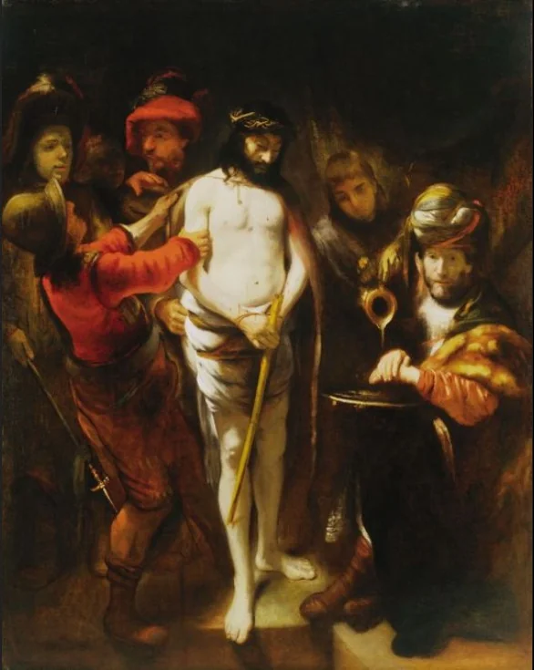 Christ before Pilate, detail