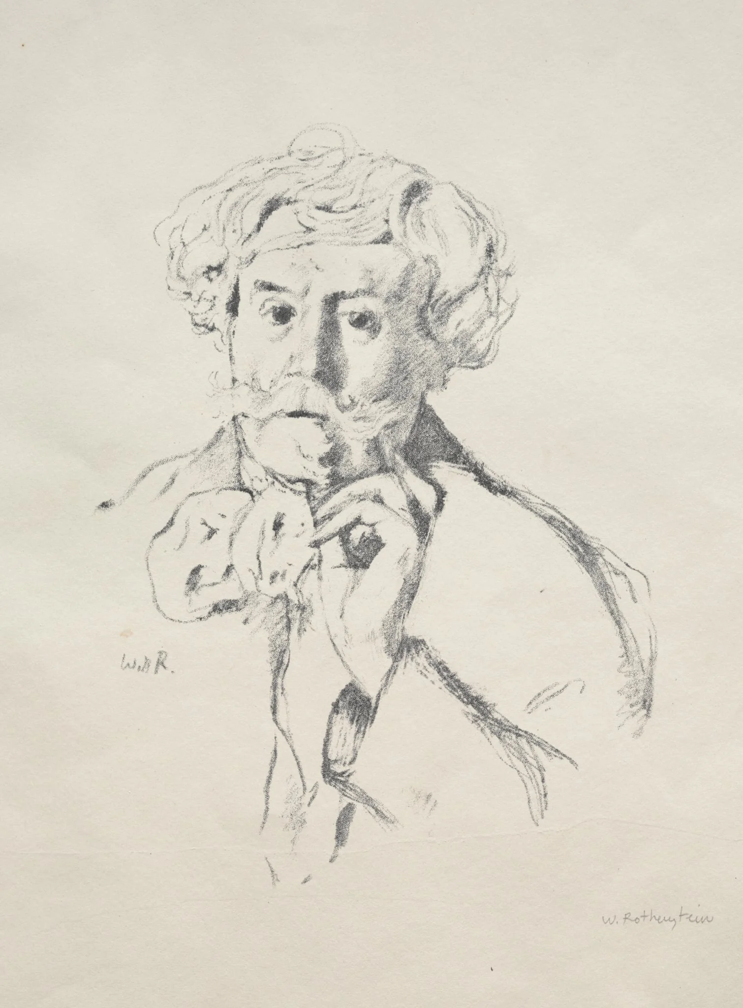 Edmond de Goncourt, detail