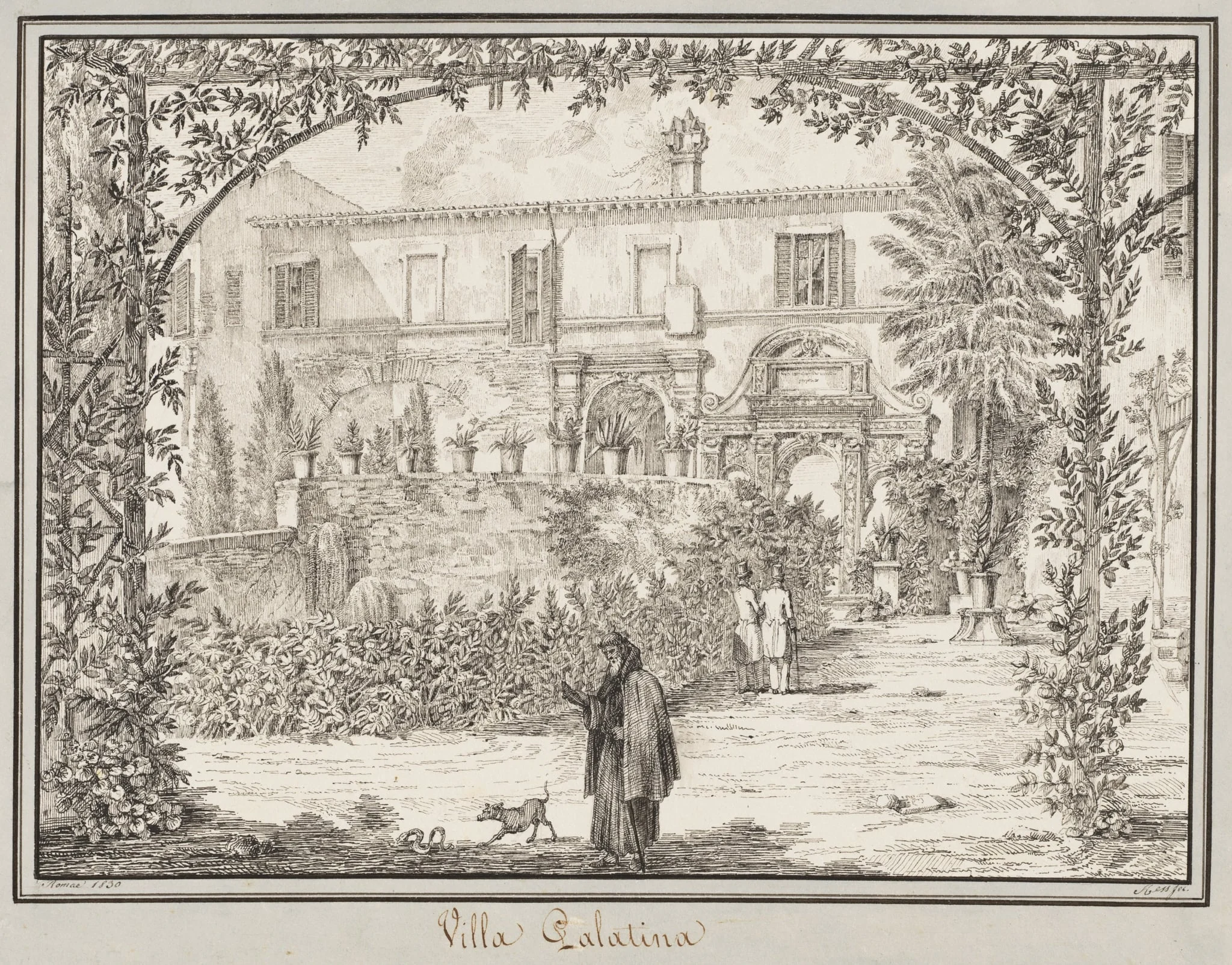 Villa Palatina, detail