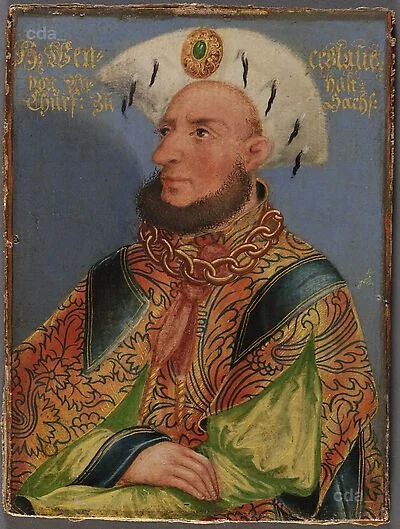 Wenzeslaus, Elector, son of Rudolf I., died 1388, detail