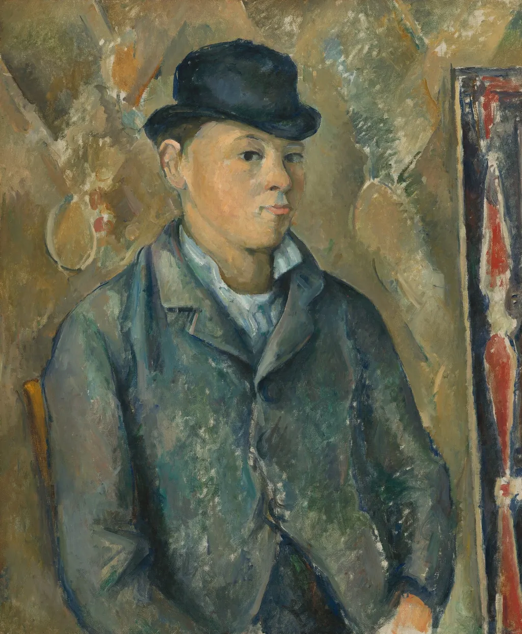 The Artist's Son, Paul, by Paul Cézanne, oil, 1886