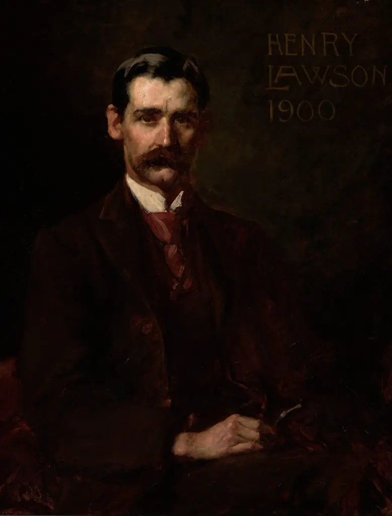 Henry Lawson, by John Longstaff, oil, 1900
