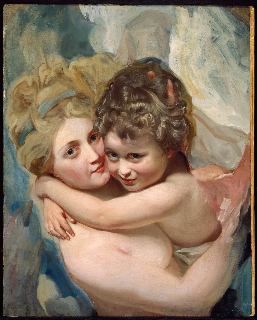 Venus and Cupid, by John Singleton Copley, unspecified, 1790