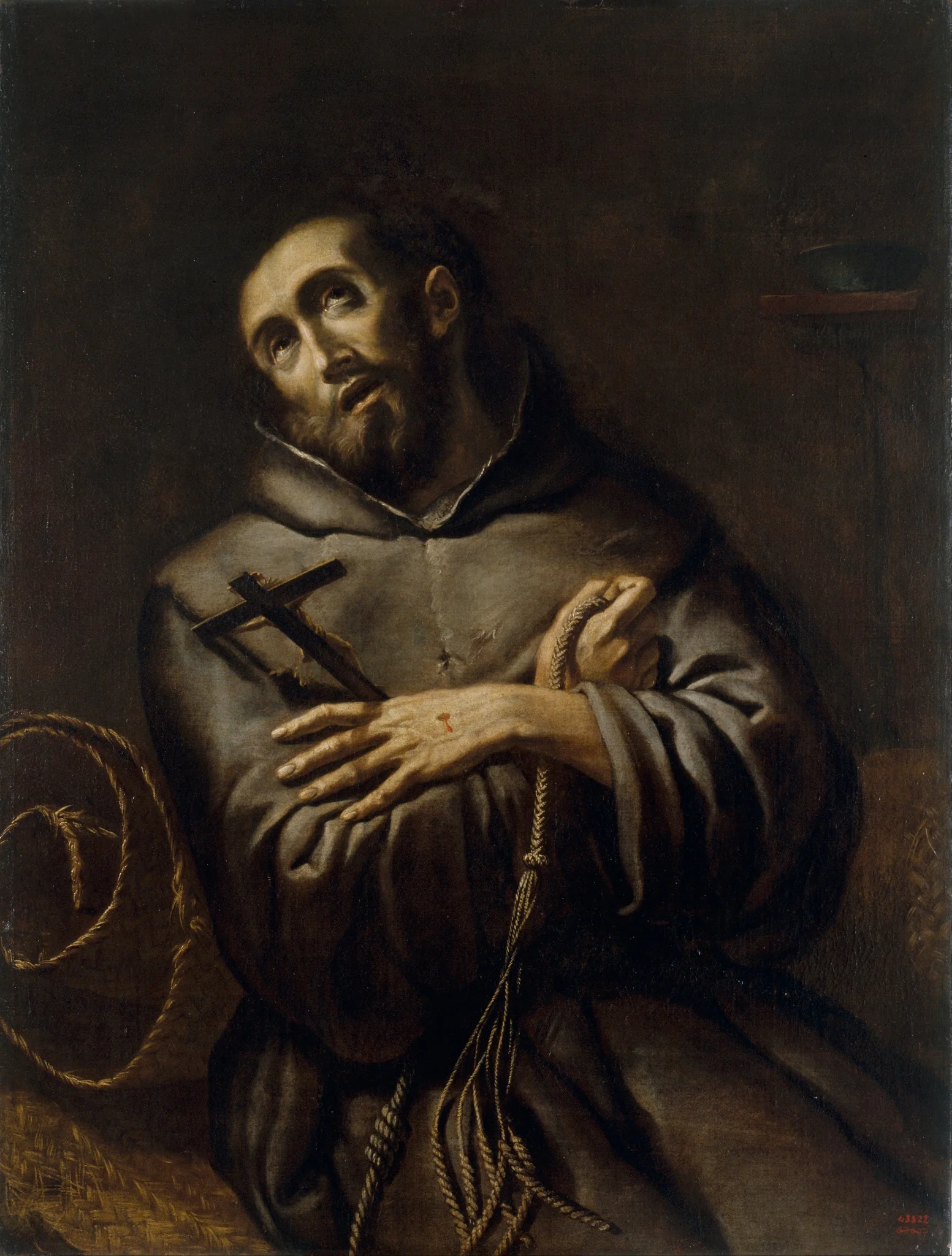 Saint Francis of Assisi, detail